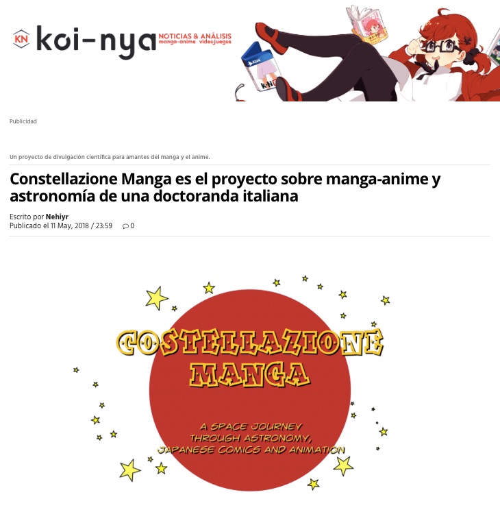 CostellazioneManga su Koi-nya.